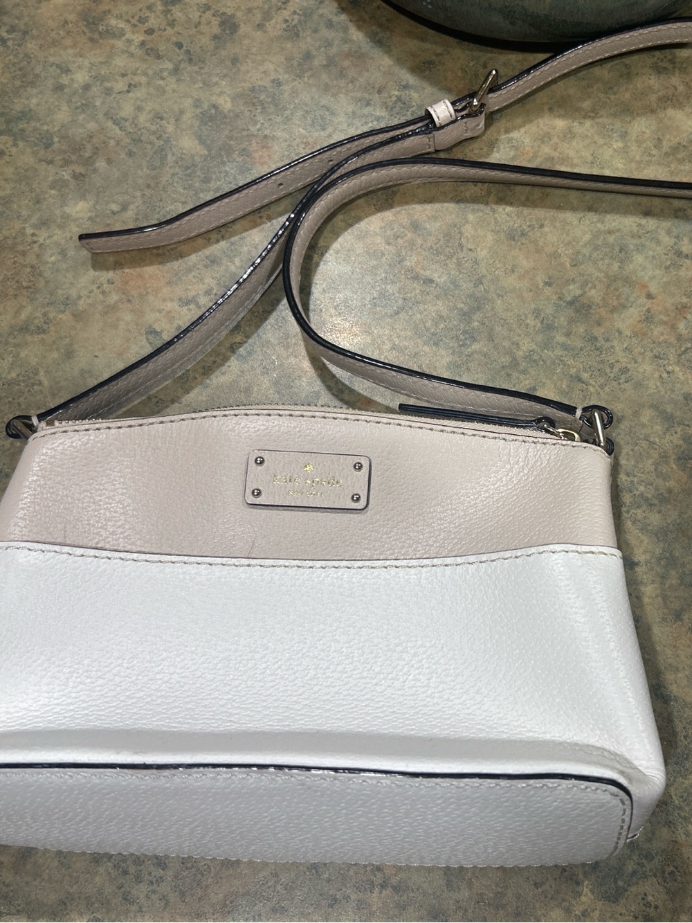 Kate Spade Colorblock Pebbled Leather Crossbody